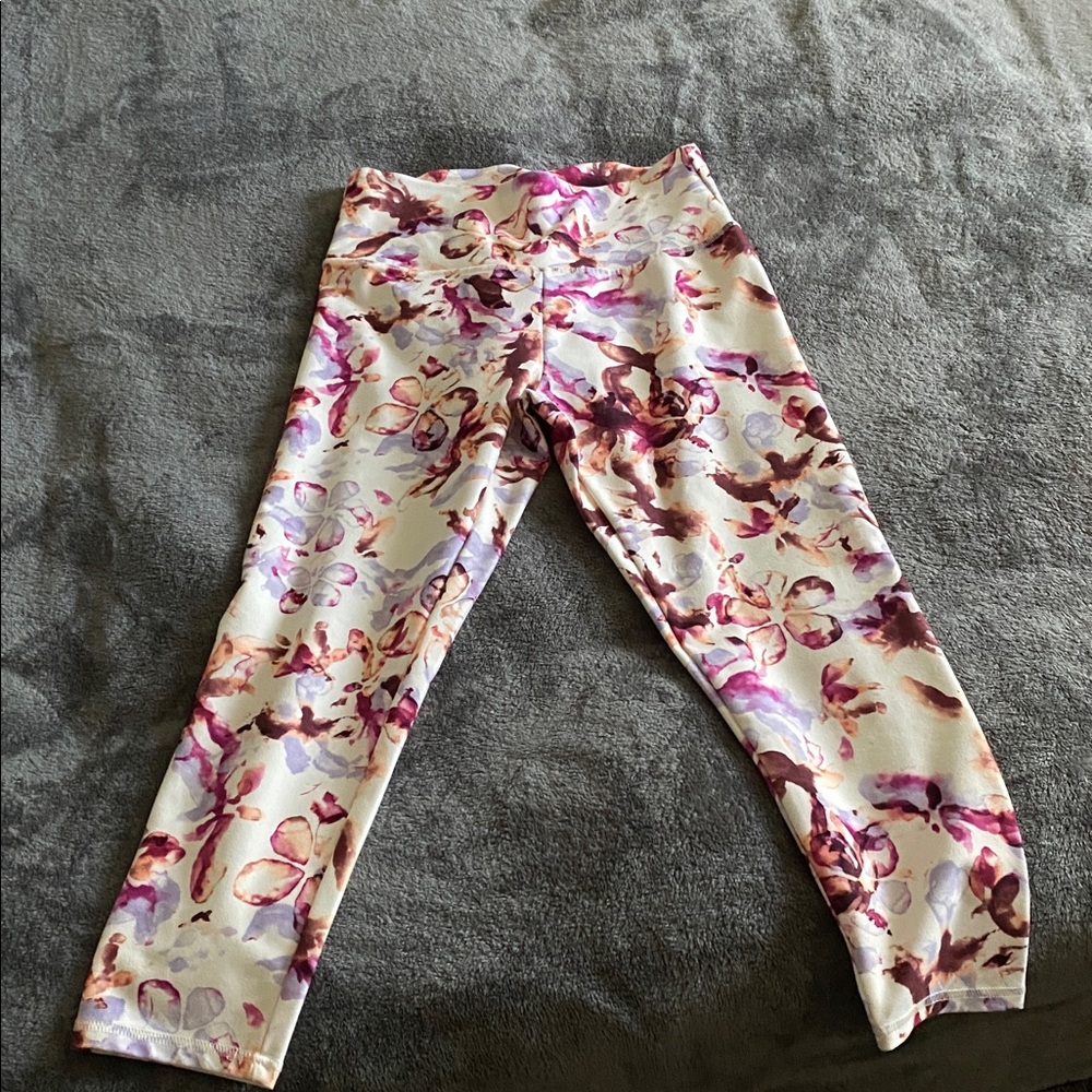 Balance Collection Multicolor Abstract Leggings